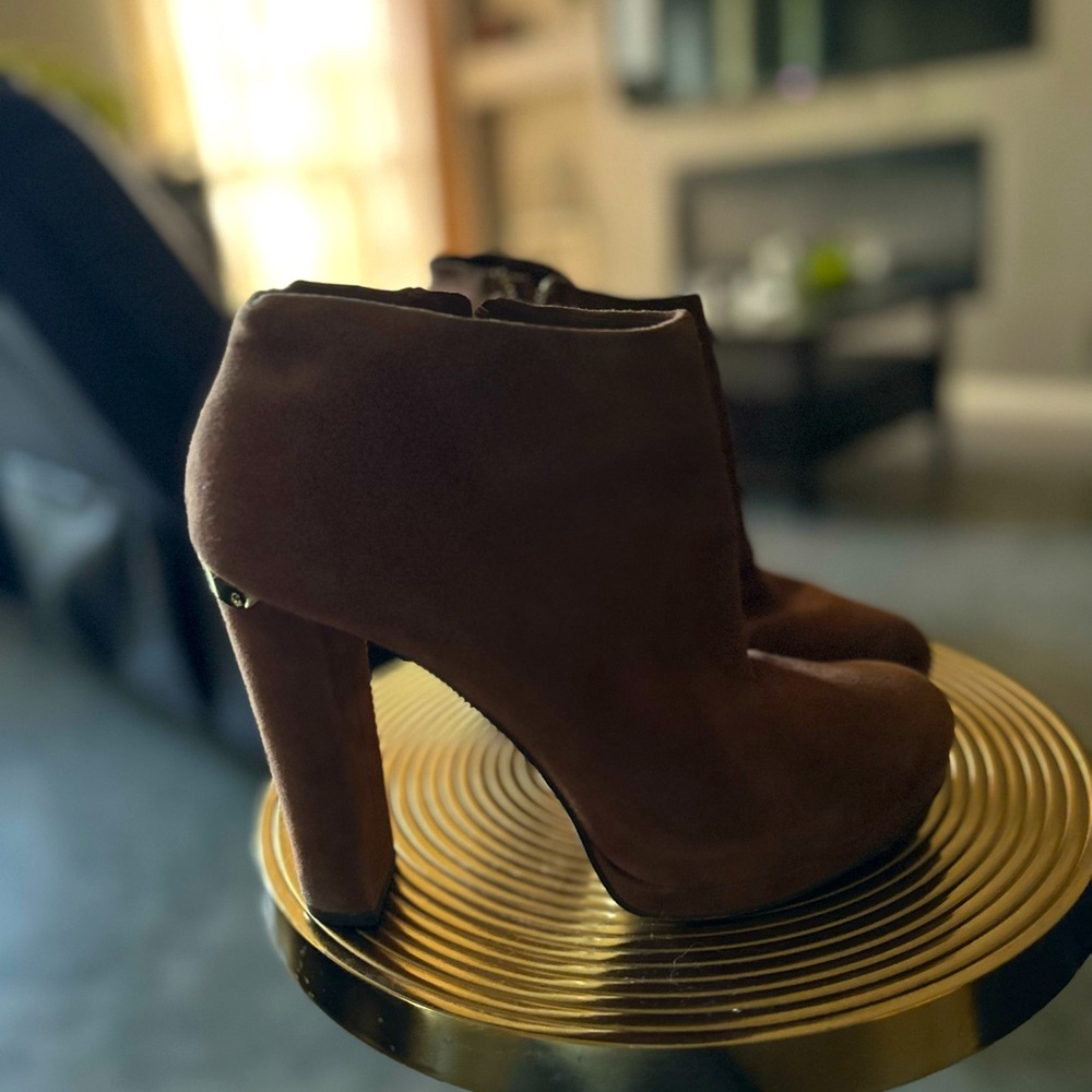 Michael Kors Suede Ankle Boot